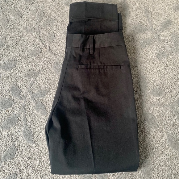 Prada Ladies Dark Navy Blue Cuffed Pants - Picture 2 of 4